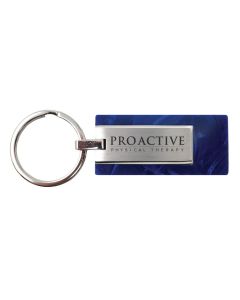 Resin and Metal Key Chain - PROACTIVE